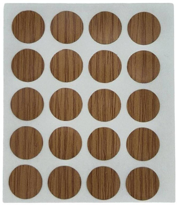 SCREW CAPS TV12-06 20PCS DARK OAK
