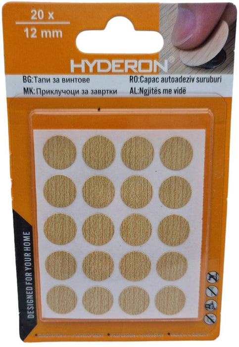 SCREW CAPS TV12-07 20PCS BEECH