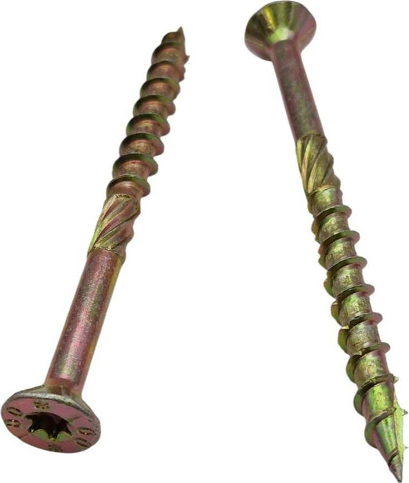 TURBO WOOD SCREW 4.0X80MM 100 PCS/0.75KG