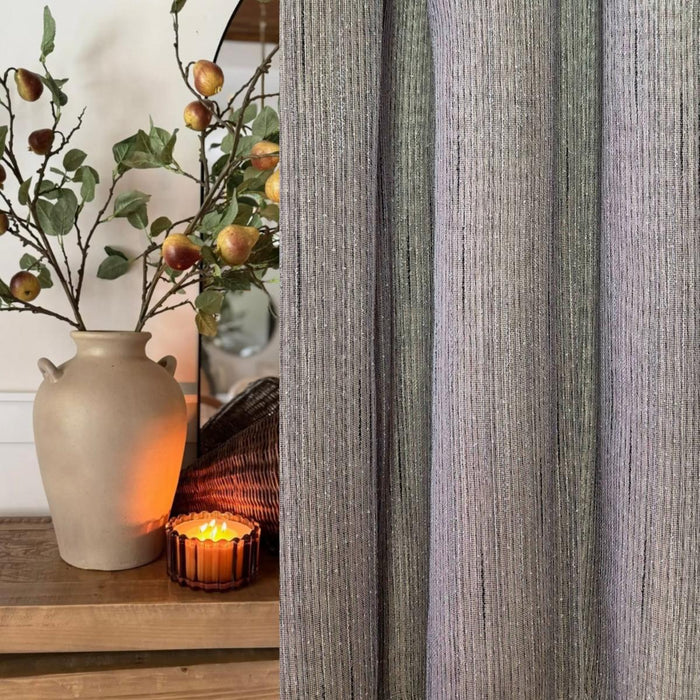 CURTAIN TRANSLUCENT GREY 300CM