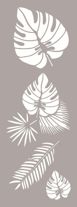 DECORATIVE TEMPLATE 15/40CM TROPICAL