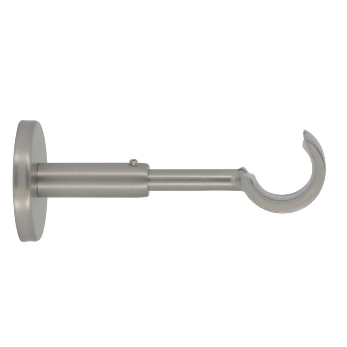 WALL MOUNTED BRACKET D28 115-150MM MATT CHROME