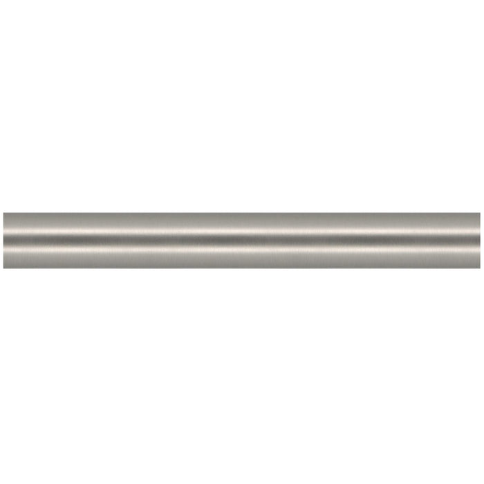 METAL ROD D28 150CM CHROME MATTE