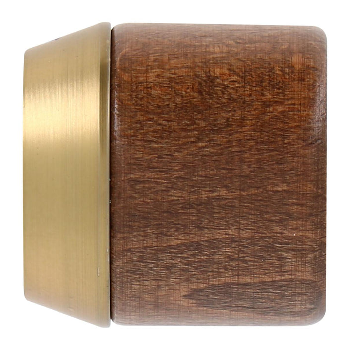 WOOD FINISH F28 GOLD/DARK OAK 2PCS