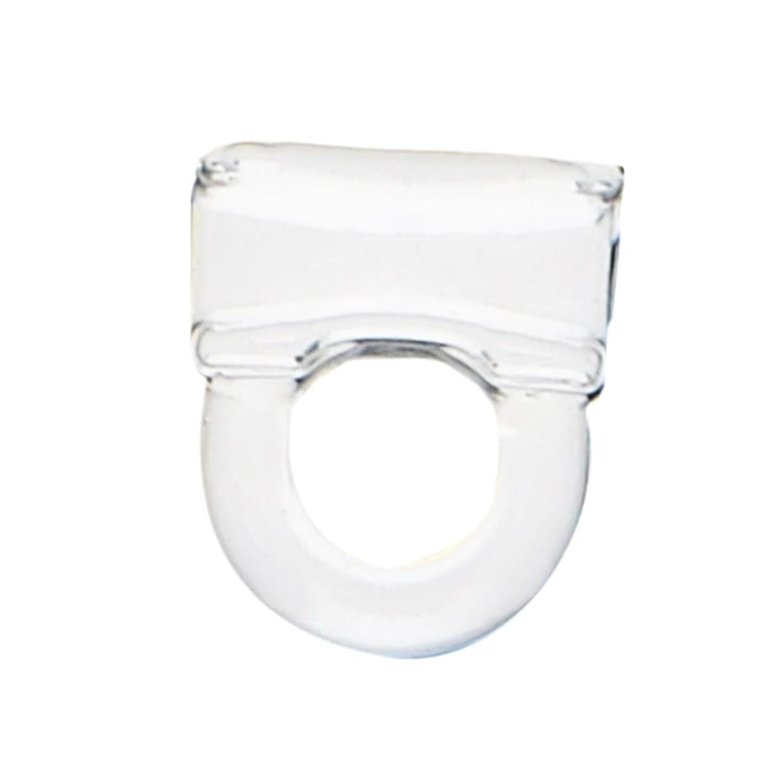 SLIDER FOR CIRCUIT RAIL WHITE 10PCS.