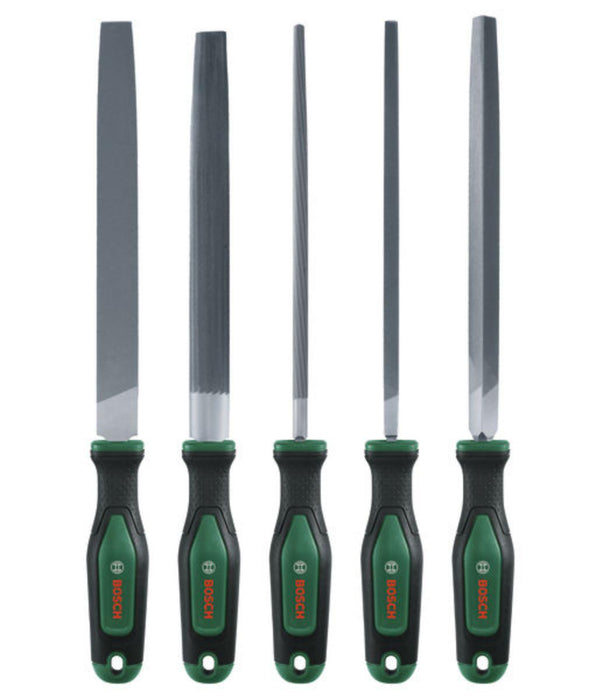 File Set BOSCH Steel 5 Pieces