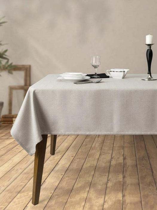 COVER TEXTURE LINEN LIGHT GREY 140X100CM