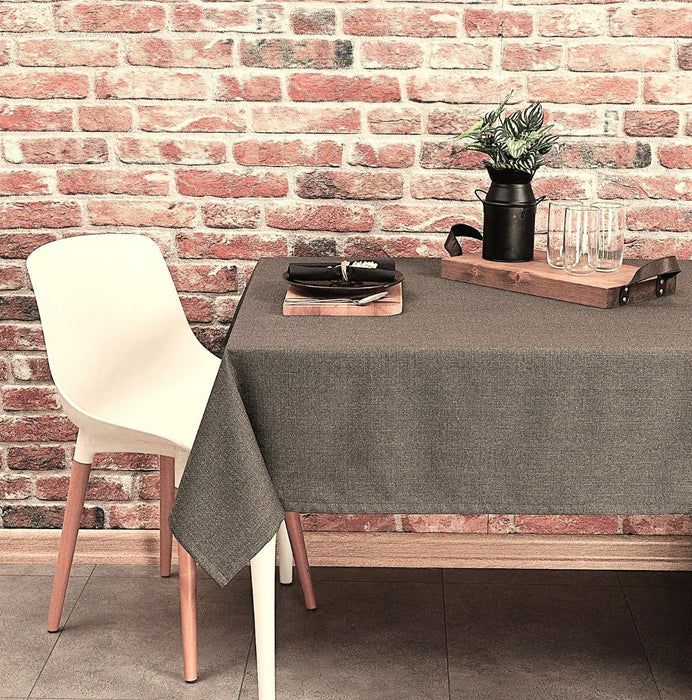 BLANKET TEXTURED LINEN MINK 140X170CM