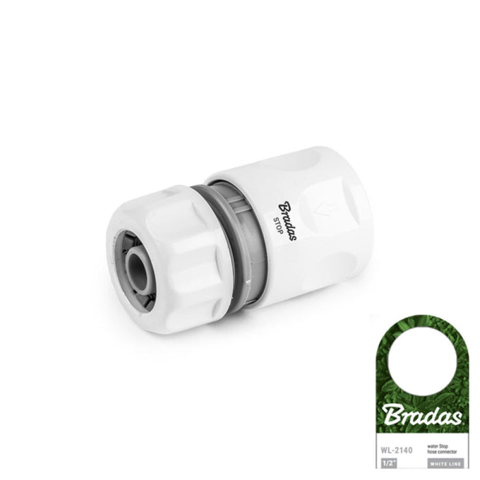 CONNECTOR + STOP FOR HOSE 1/2'' BRADAS