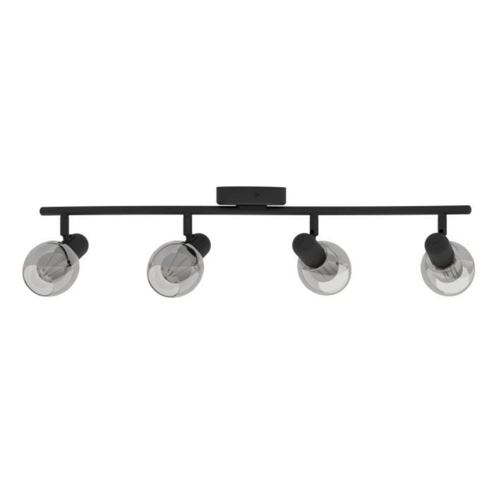 SPOT 4XE14 BLACK EGLO POLLICA
