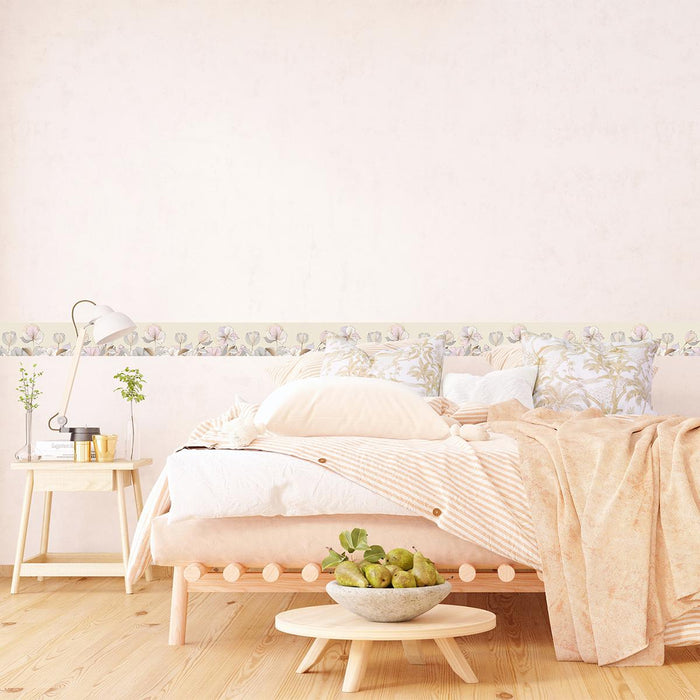 SELF-ADHESIVE FRAME 13.8X500CM PINK COLOR