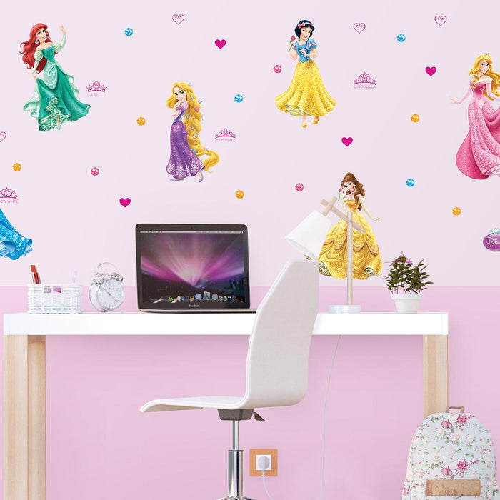 DISNEY STICKER 42.5X65 CM PRINCESSES