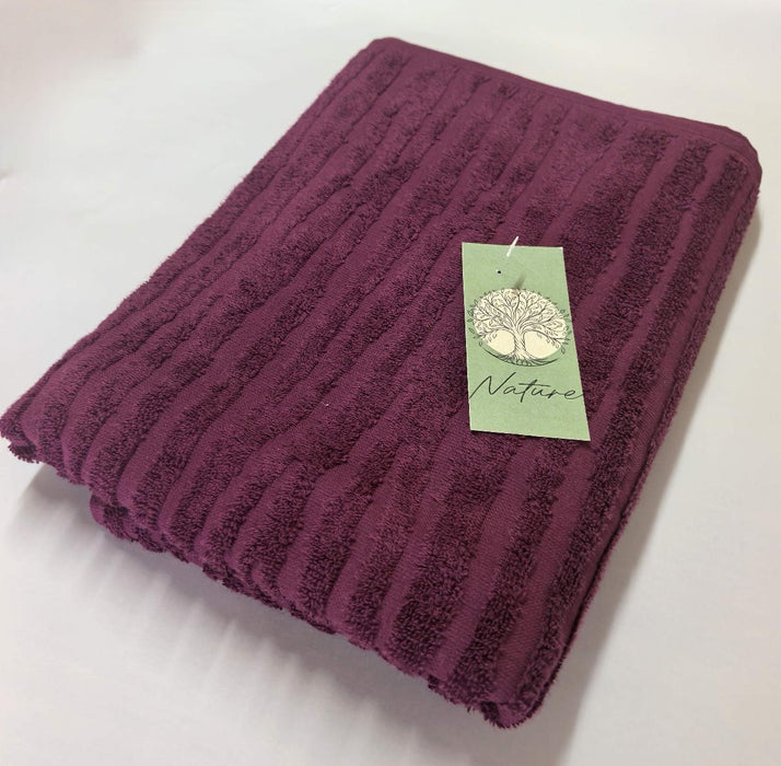 TOWEL NATURE 70/140 BURGUNDY