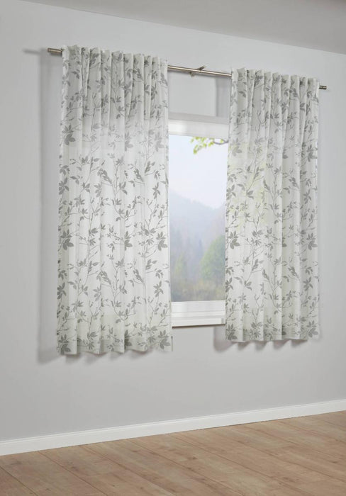 CURTAINS BRANCH 140X175 CM GREY