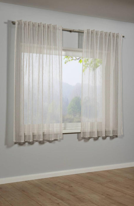 CURTAIN THREAD 140X175 CM BEIGE