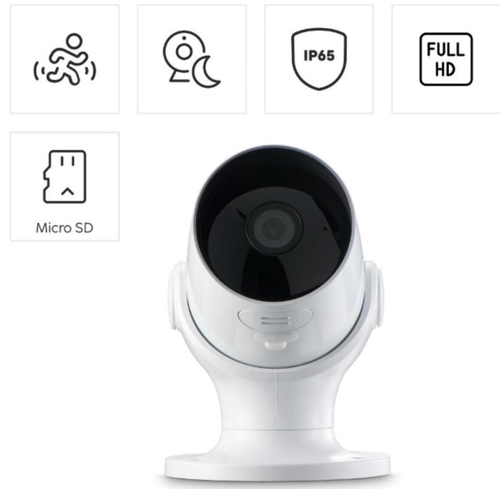 HAMA Wi-Fi Camera 1080p, Night Vision and Sensor, 176645