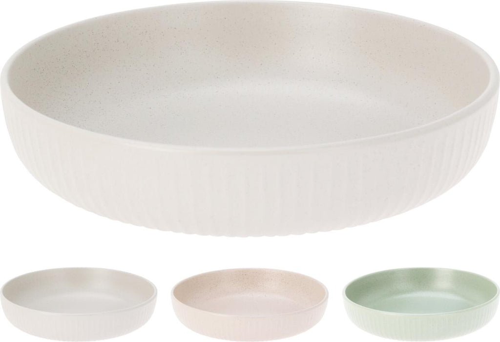 DEEP CERAMIC PLATE MIA 3 COLORS
