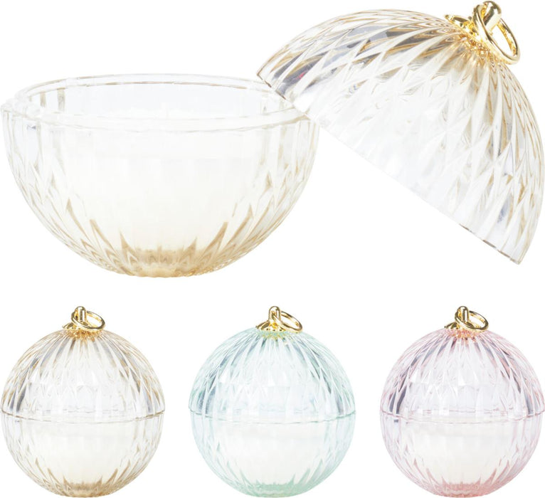 SCENTED CANDLE 12CM GLASS