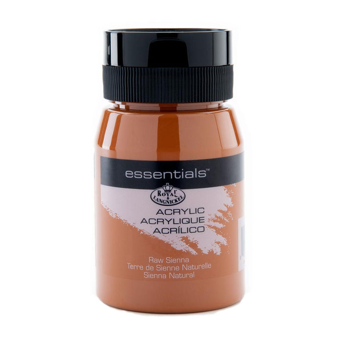 ACRYLIC PAINT 500ML ESSENTIAL SIENA