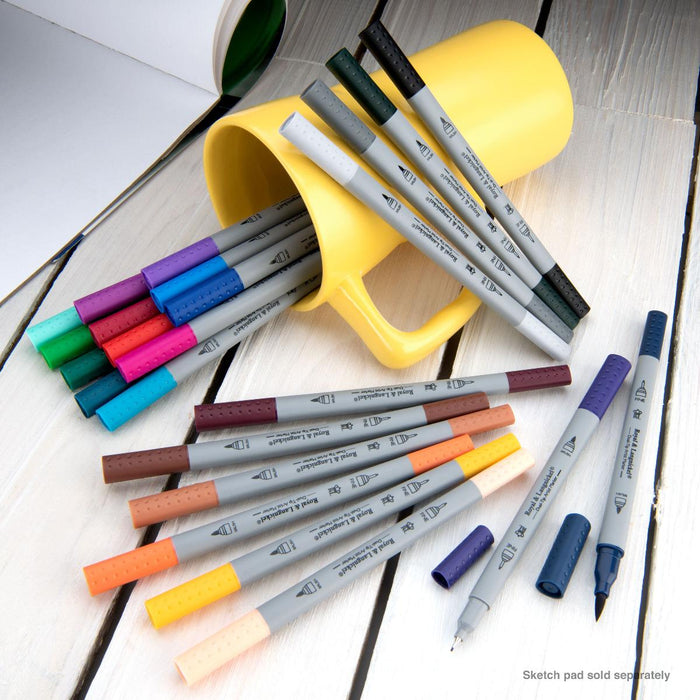 ARTIST MARKERS 24PCS DUAL TIP