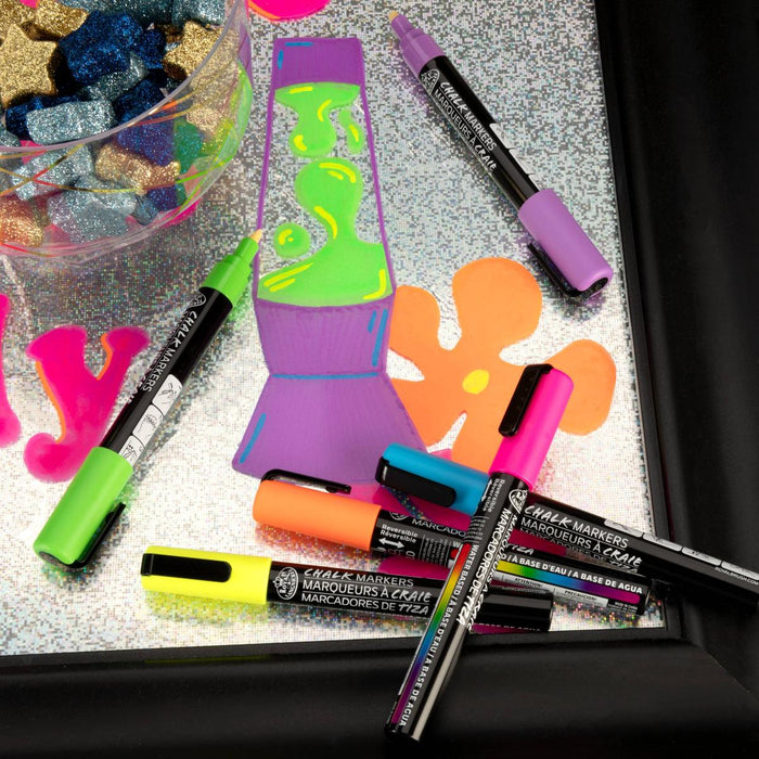 ARTIST CHALK MARKER 6PCS NEON