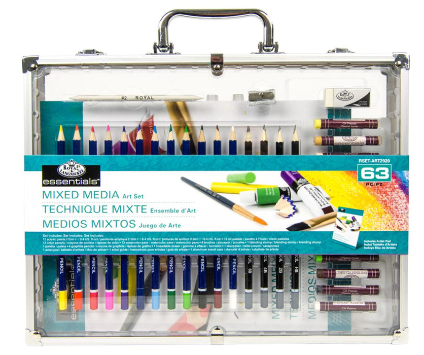DRAWING KIT MIX 63 PIECES