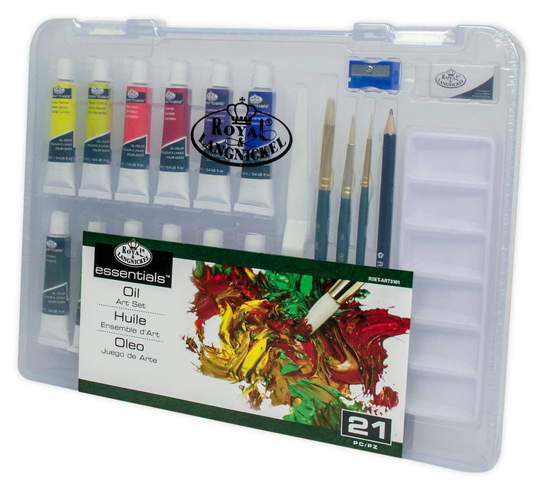 ART OIL PAINTING KIT 21 PIECES