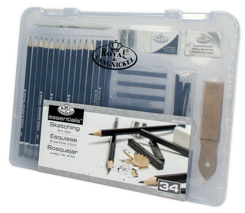 ART SKETCH SET 34 PIECES