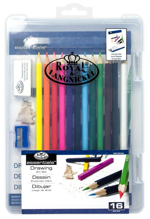 ART MINI DRAWING SET 16 PIECES