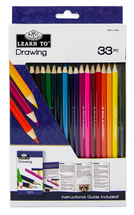 LEARN TO DRAW KIT 31 PIECES