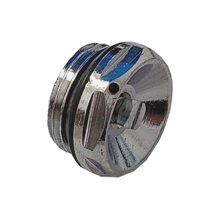 MANUAL AIR BLEEDER 1/2'' CHROME