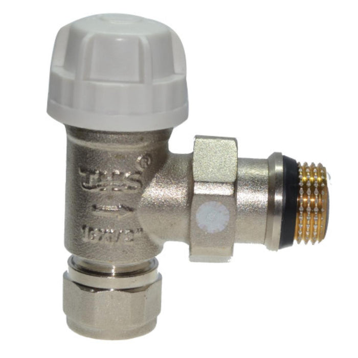RADIATOR FAUCET CORNER F16X1/2 FOR JOZI THERMOHEAD
