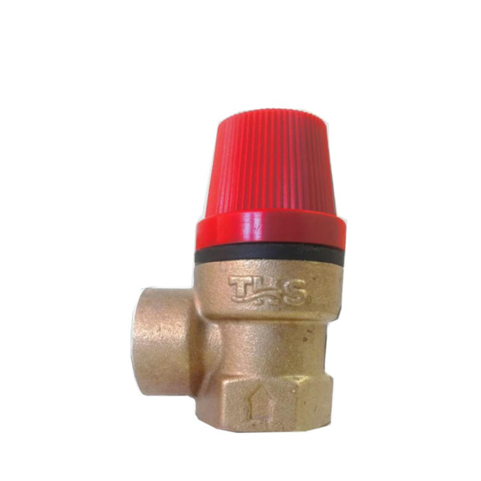 SAFETY VALVE 6 BAR 1/2'' FEMALE