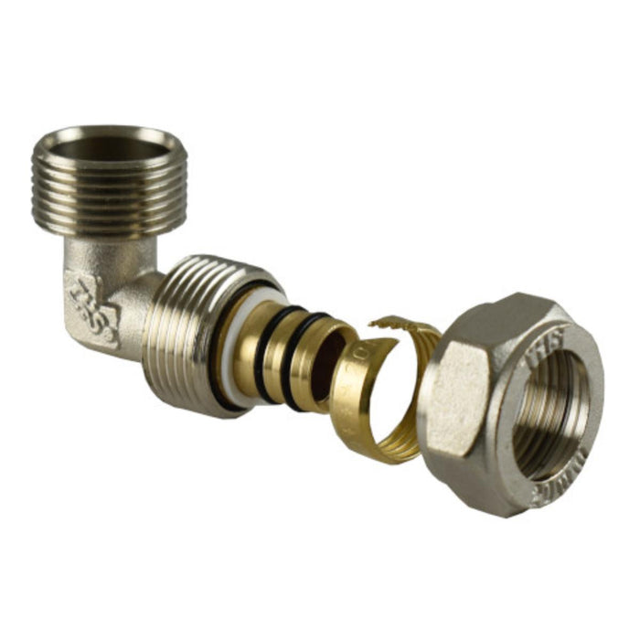 ADAPTER FOR RADIATOR CORNER F16X1/2M JOZI