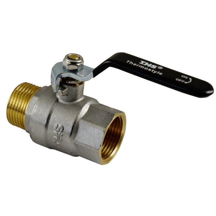 BALL VALVE 3/4'' M FULL BORE PN40