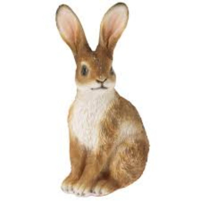 GARDEN FIGURINE RABBIT 10.5X8X18.5 CM