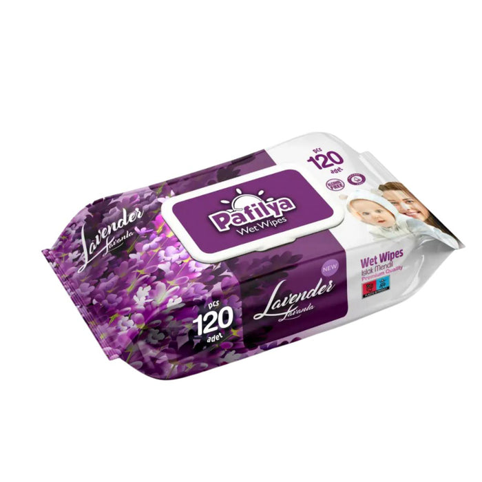 PAFILYA WET TOWELS 120PCS LAVENDER