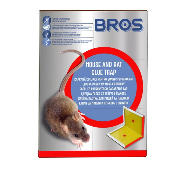 BROS. ADHESIVE MOUSE AND RAT TRAP