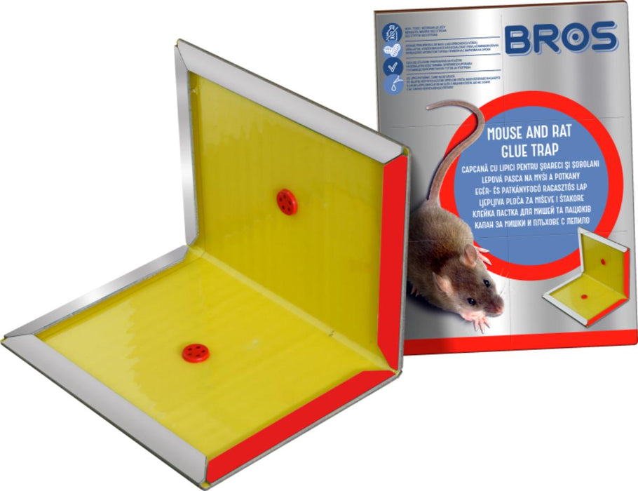 BROS. ADHESIVE MOUSE AND RAT TRAP