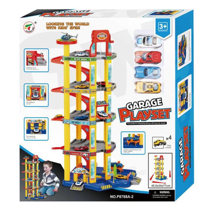 GARAGE PARKING WITH CARS