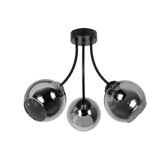 CEILING LAMP LAGO 3XE27 BLACK