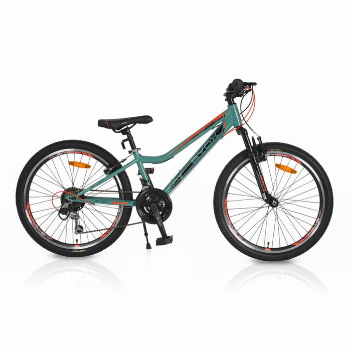 BYOX 24 21ST STEEL BIKE GREEN