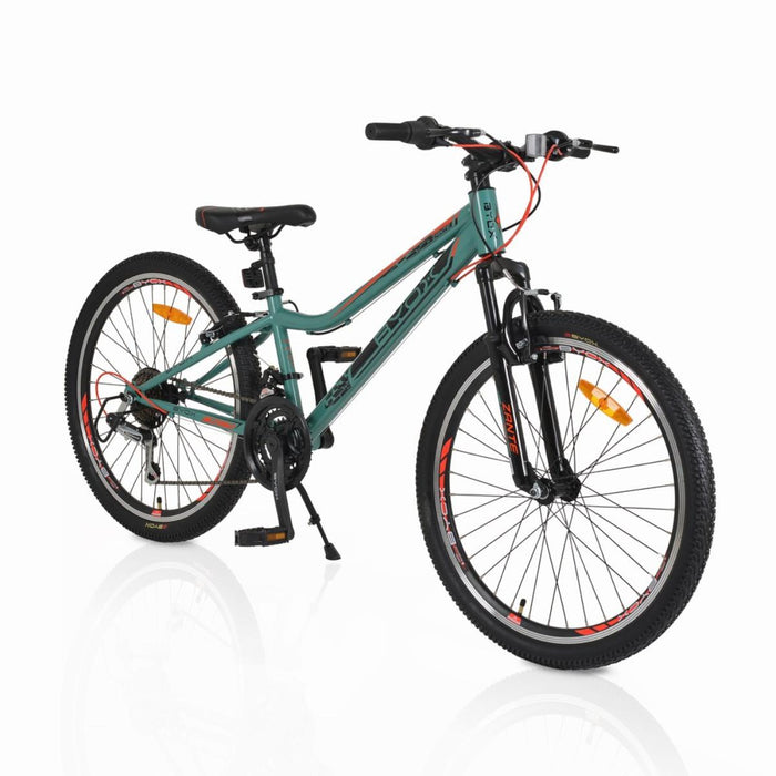 BYOX 24 21ST STEEL BIKE GREEN