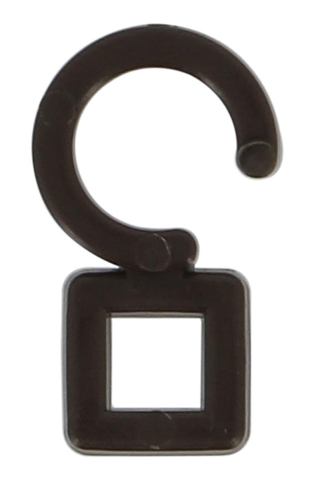CURTAIN HOOKS D28/35 12PCS WALNUT