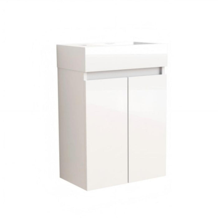 COMPACT BATHROOM BASE CABINET 42CM WHITE