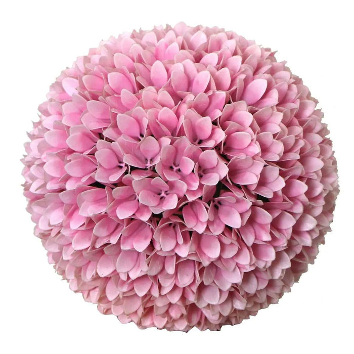 DECORATIVE BALL 27CM ROSSIMA PINK HYDRANGEA