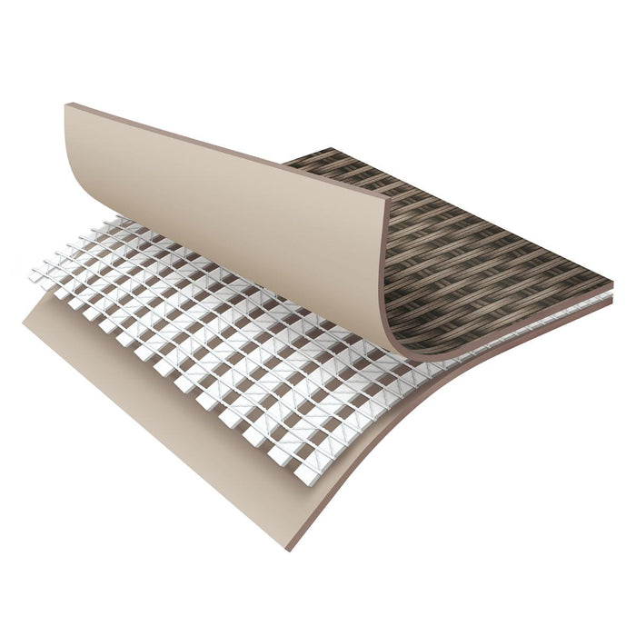 SWIMMING POOL 6.1X3.66X1.22M METAL FRAME OVAL
