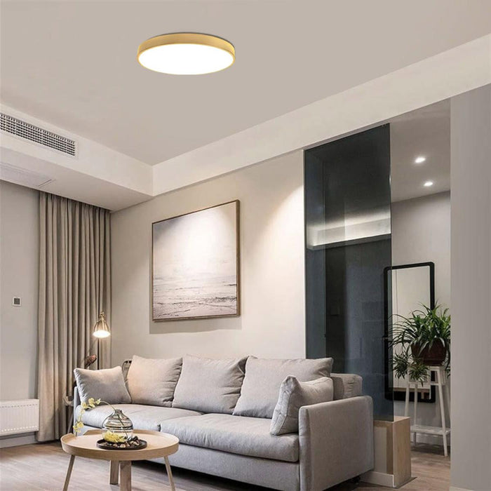 LED CEILING LAMP 45W CCT 50CM GOLD 50CM GOLD VIVALUX LUKA