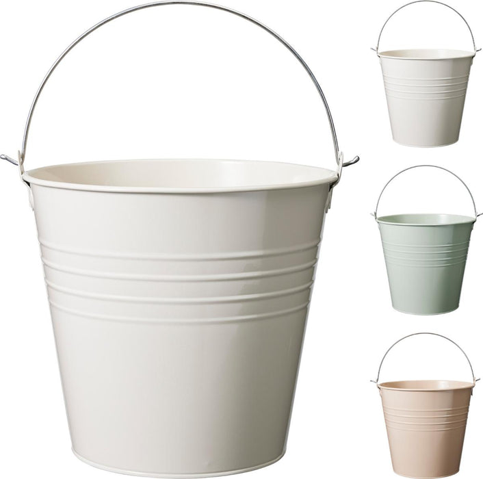 10L METAL BUCKET DIFFERENT COLORS