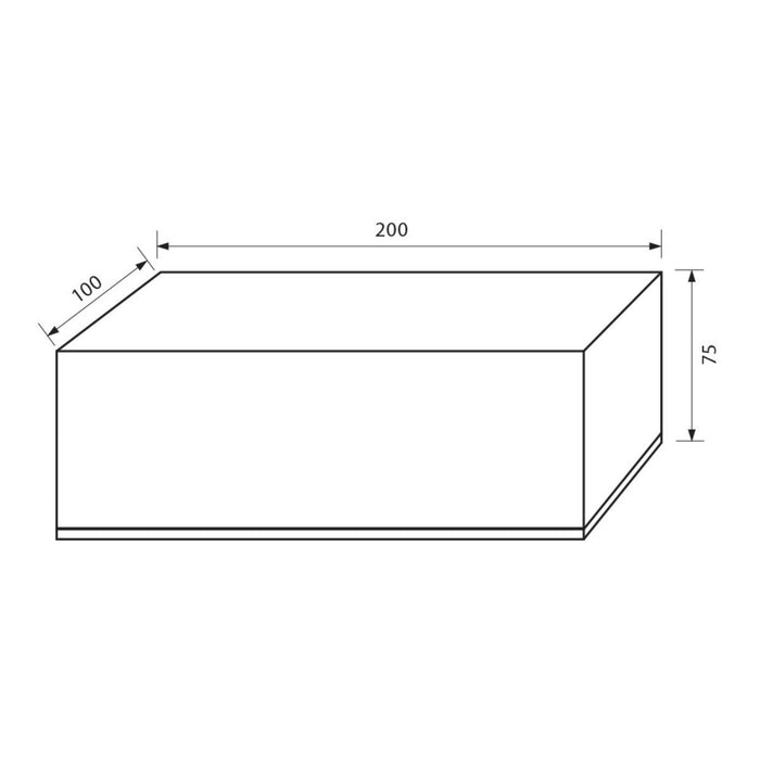 LED FACADE WALL DUBLIN-I 8W CL IP65